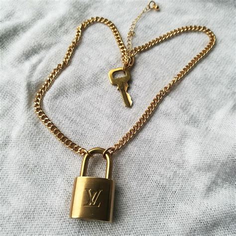 ysl padlock necklace